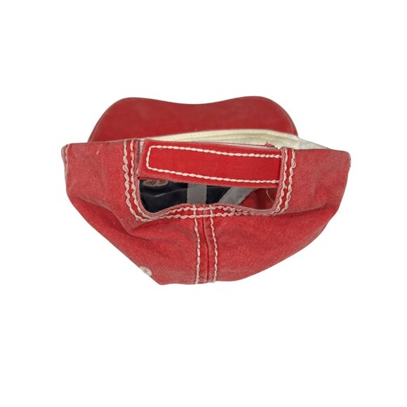 Vintage Maine Red & Blue Embroidered Adjustable Lobster Hat - Picture 4 of 8